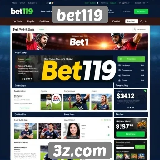 Experiência do usuário no portal Bet119